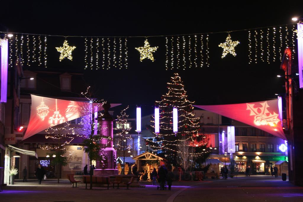 Hotel Restaurant La Tour Romaine - Haguenau - Strasbourg Nord Schweighouse-sur-Moder Exterior foto